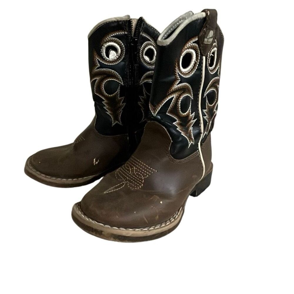 Toddler Boys Double Barrel Boots